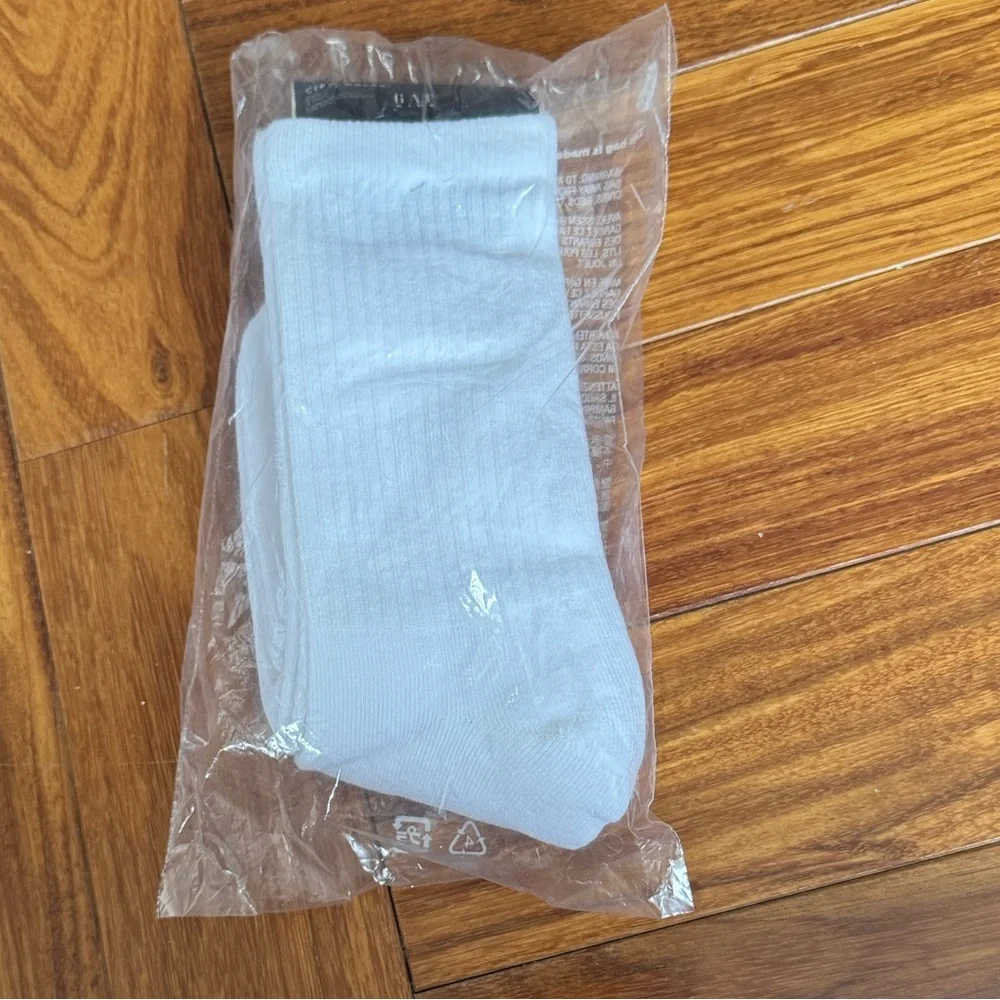 Gap Kids Girls White Crew Socks